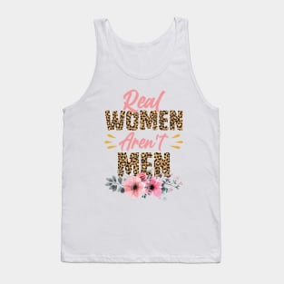 Real women aren't men | Girls t shirt | Women t shirt | Real Women | Women Power | Sublimation Design | Tank Top